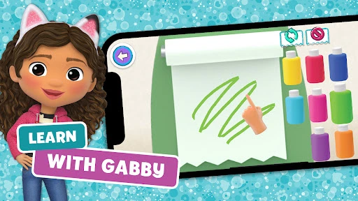 Gameplay screenshot 2 from Gabbys Dollhouse: Games & Cats - Educational game