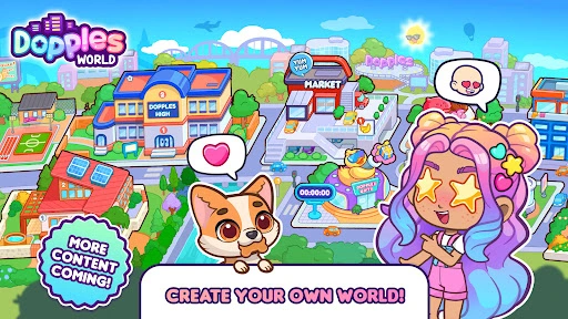 Gameplay screenshot 1 from Dopples World - Educational game