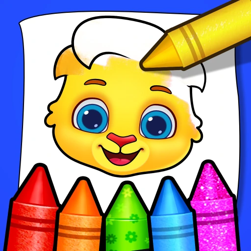 Game icon for Coloring Games: Color & Paint by RV AppStudios